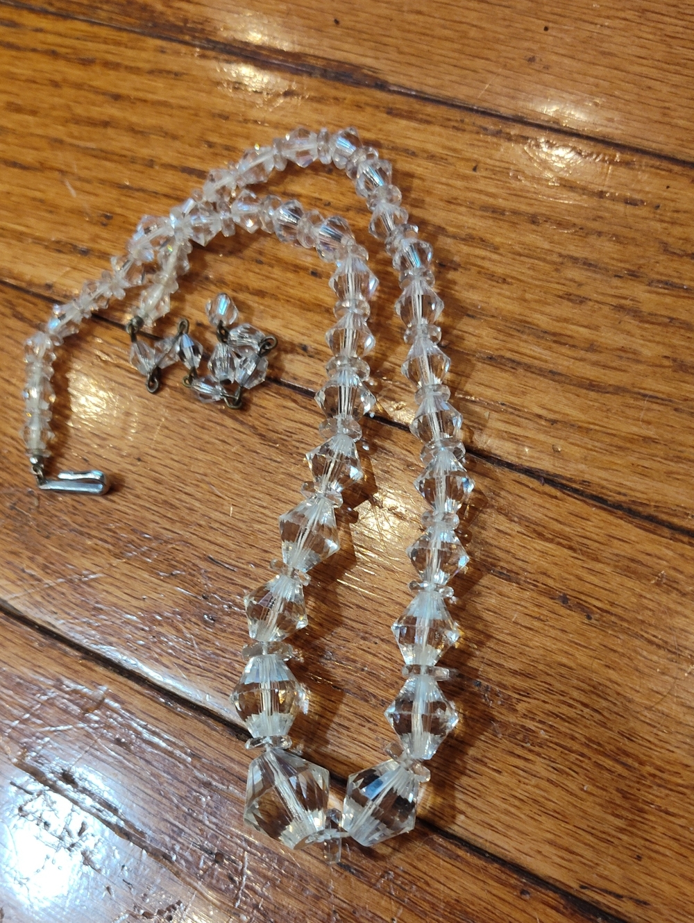 Crystal Bicone Highend Vintage Beads 1950s Japan